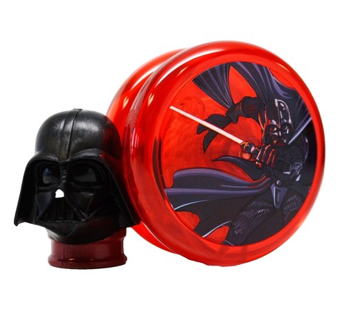 Yomega Galaxy Glo Yo-Yo Rare Lavender Ink Imprint - Good Condition