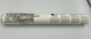 RARE Pottery Barn West Indies Map 8' x 5' Mural Wallpaper Surestrip G6