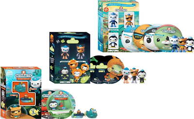 Octonauts Season 1, 2 & 3 - 8 Disc DVD 8 Toys IncludedNew | eBay