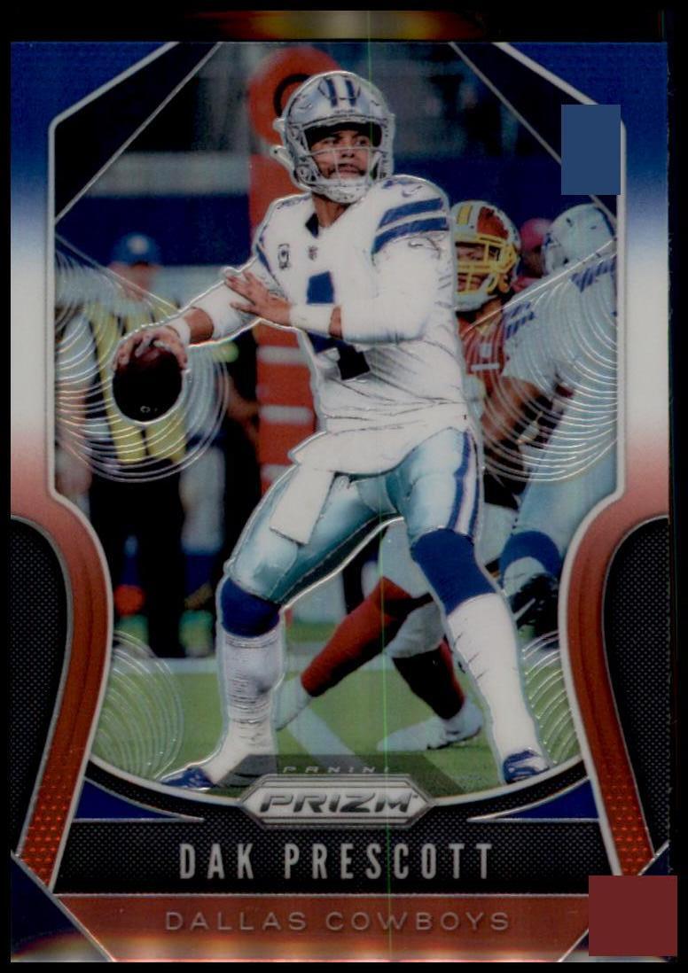 2019 Panini Prizm #37 Dak Prescott Red White and Blue