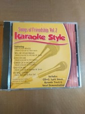 Songs of Friendship Volume 2 Karaoke Style NEW CD G Daywind 6 Songs