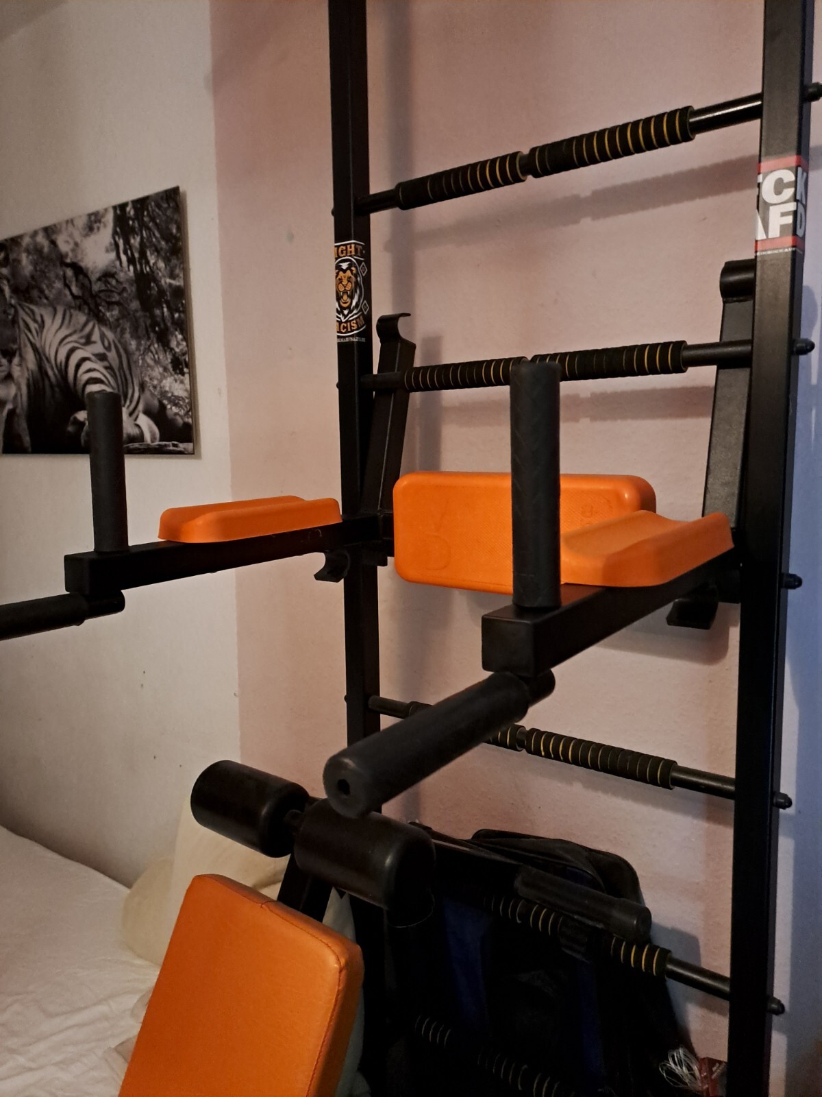 SPROSSENWAND MIT Zubehör