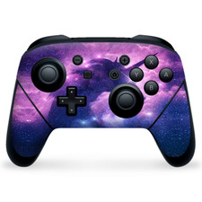 Nintendo Switch Pro Controller Skin Decal Vinyl Wrap - unicorn galaxy nebula