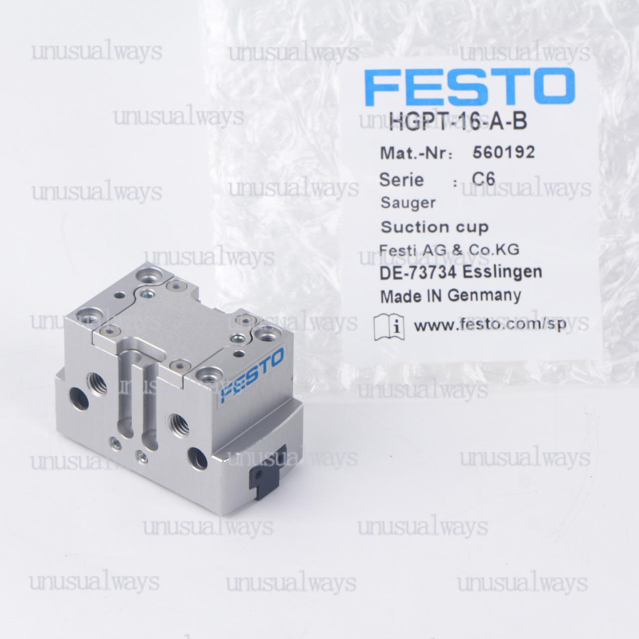 1PC NEW Festo Parallel Gripper Cylinder HGPT-16-A-B (560192)
