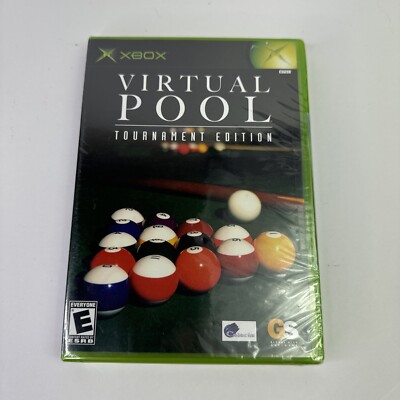 Virtual Pool: Tournament Edition (Microsoft Xbox, 2005) BRAND NEW SEALED NO RIPS