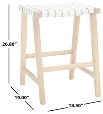 Safavieh ABREU RECTANGLE COUNTER STOOL, Reduced Price 2172730853 BST1013A