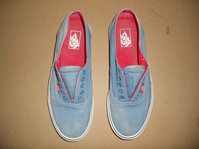 vans faded denim