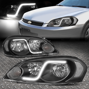 Led Drl For 2006 2016 Chevy Impala Limited Black Clear Headlight Image Is Loading Led Drl For 2006 2016 Chevy Impala Limited