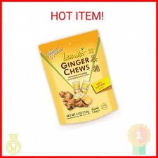 Prince Of Peace Ginger Chews With Lemon, 4 oz. Candied Ginger Lemon Candy