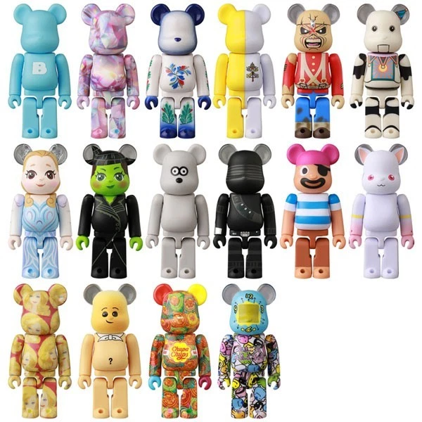 VOR) MEDICOM SPIELZEUG BEARBRICK Serie 51 1 Box 24 Stck. BE@RBRICK PSL F/JAPAN