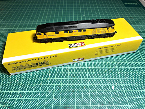 BRAWA 61014/ Diesellok BR 233 493-6/Spur N 1:160/DB AG Epoche V/Analog/OVP | Condition: Gebraucht