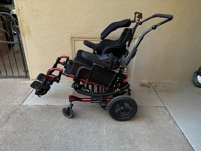 Quickie Iris Tilt-In-Space Manual Transport Rehab Wheelchair