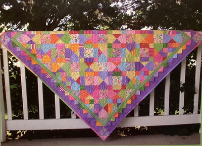 PATTERN Piñata Quilt Block Quilt NEW The Quilt Branch FAT QUARTER FRIENDLY