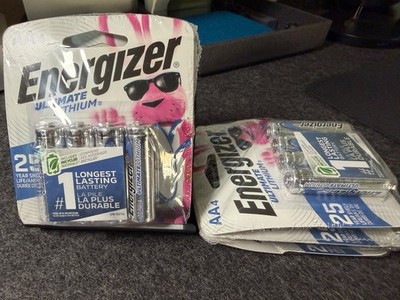 Energizer Ultimate Lithium AA Batteries 6 - 4 Packs (24 Batteries) Exp 12/48