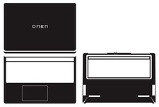 Carbon Vinyl Sticker Skin Cover Decals for HP OMEN Max 16-ah002tx 16" Laptop