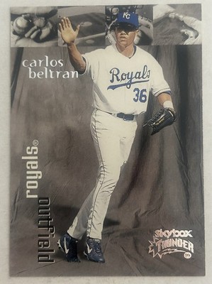 1999 Skybox Thunder - Carlos Beltran #268 Kansas City Royals HOF I7