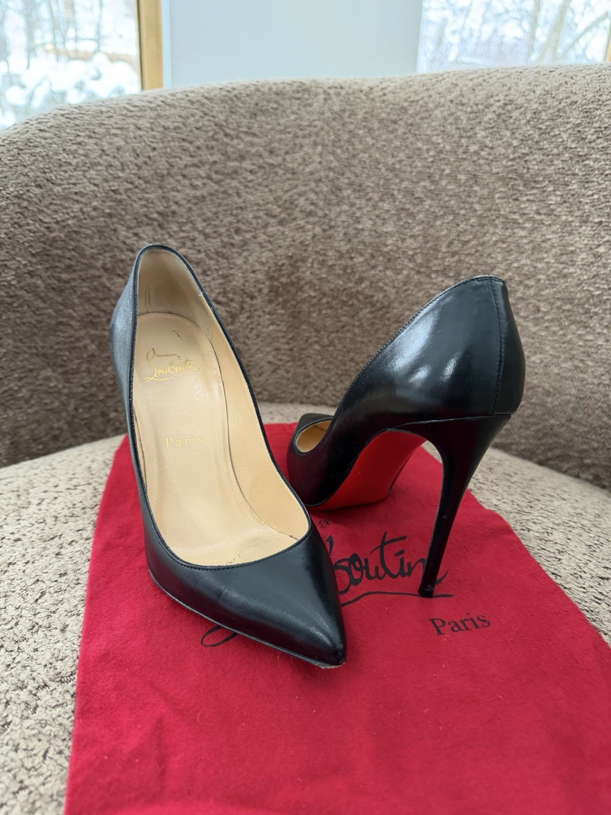 Christian Louboutin So Kate Pointed Toe Pump - Black, US6