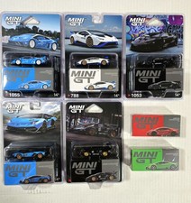 Mini GT Lamborghini Huracan #328 & #375 Lot-For Lamborghini Model Collectors