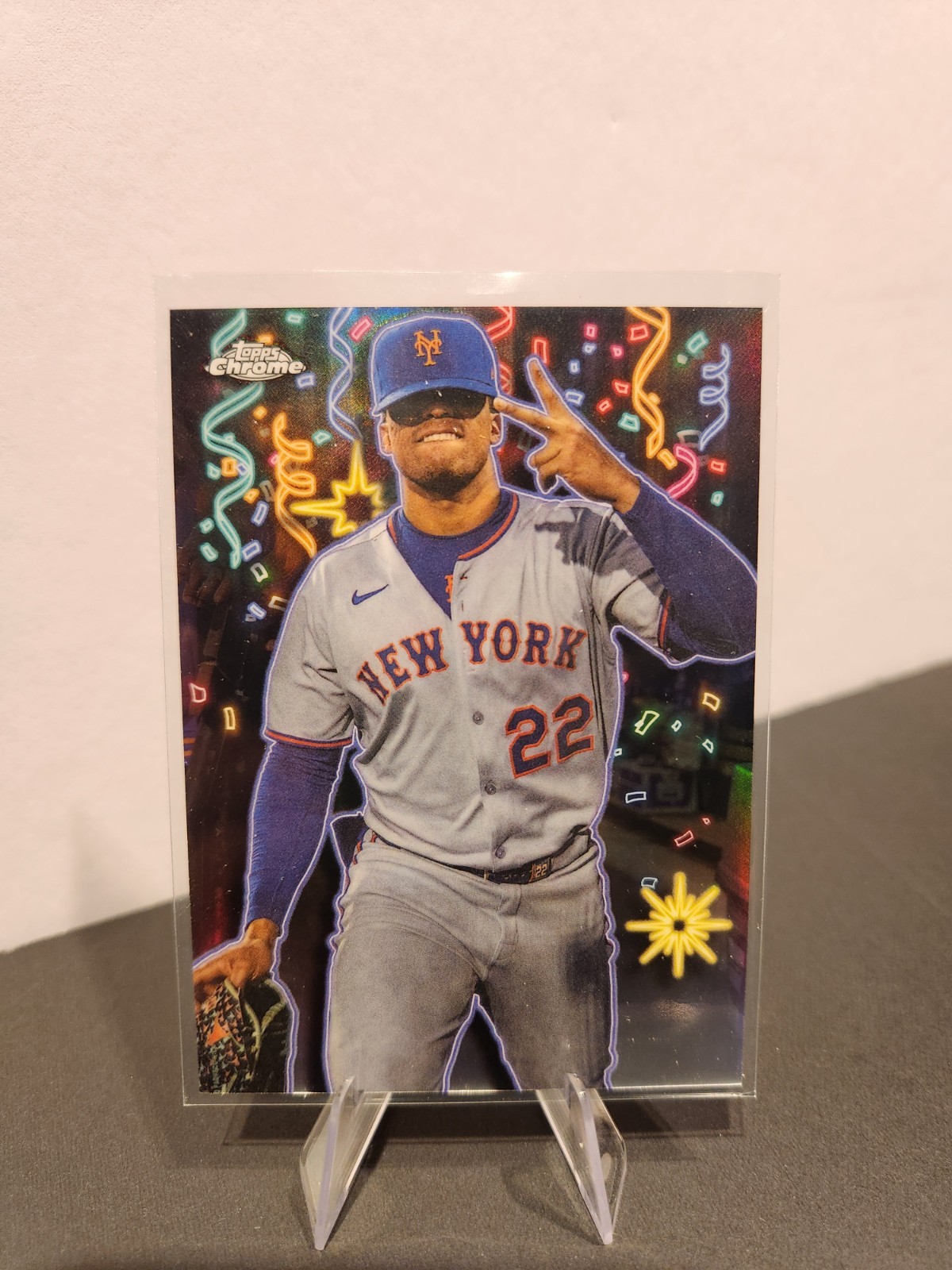 2025 Topps Chrome Update Series - Celebracion SP Juan Soto #CT-5 New York Mets