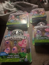 Lot Of 4 Hatchimals CollEGGtibles 2 4 Packs  2 2 Packs, NIB