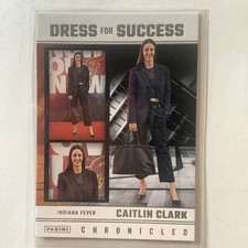 2025 Panini Caitlin Clark Chronicled - Dress For Success Caitlin Clark #62
