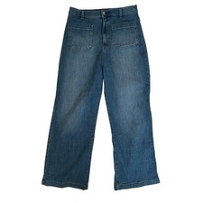 Jessica Simpson Women's Starstruck High Rise Stretch Wide Leg Jeans Size 10/30