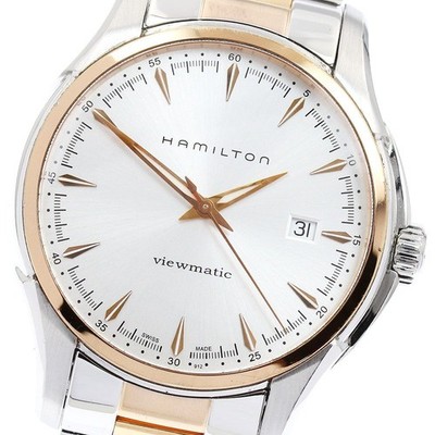 HAMILTON H325250 Jazzmaster Timepiece Day Date Automatic Mens Wristwatch