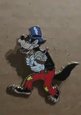 DSSH DSF Pin Trader's Delight PTD The Big Bad Wolf LE 300 Disney Pin Three Pigs 