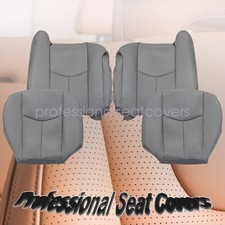 For 2003 2004 2005 2006 Cadillac Escalade Replacement Front Seat Covers Gray Us