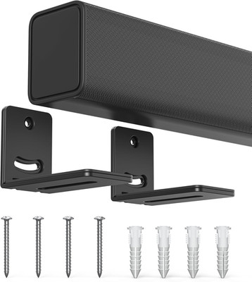 Soundbar Mount for Samsung, Sony, LG, Vizio, Bose, Onn & More Sound Bar Mounts-U