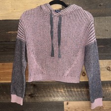 Splendid Marled Knit Sweater Hoodie Hood Sweater Free Boho Women  s S Small