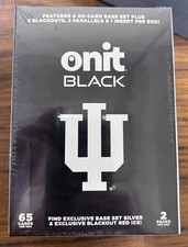 2025 Onit Black Indiana University Football Base Edition Box