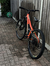 Voodoo Nzumbi 27.5 Mountain Bike Orange/Black Front Suspension Hydraulic Disc