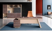 Ecke BüRo Tisch BüRotisch Schreibtisch BüRomöBel Holz Beige Holztisch
