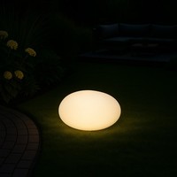 Melitec Solar-Gartenlampe Mit Rgb-Farbwechsel, Gartenleuchte Solarbetrieben