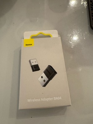 Baseus BA04 USB Bluetooth 5.1 Dongle Receiver Wireless Stereo Audio Music Adapte