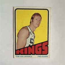 Topps 1972-73 Tom Van Arsdale Kansas City Kings Basketball Card #79 Base