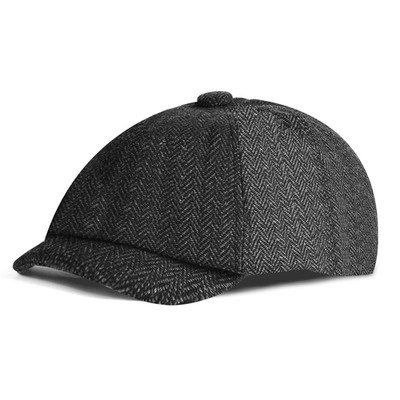 Barett Cap Herren, Schiebermütze Barret Flat Cap Schirmmütze, Gatsby Schirmmütze