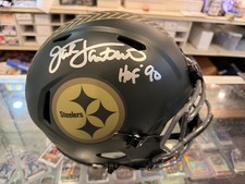 JACK LAMBERT HOF 90 STEELERS FULL SIZE AUTHENTIC SALUTE TO SERVICE HELMET TSA