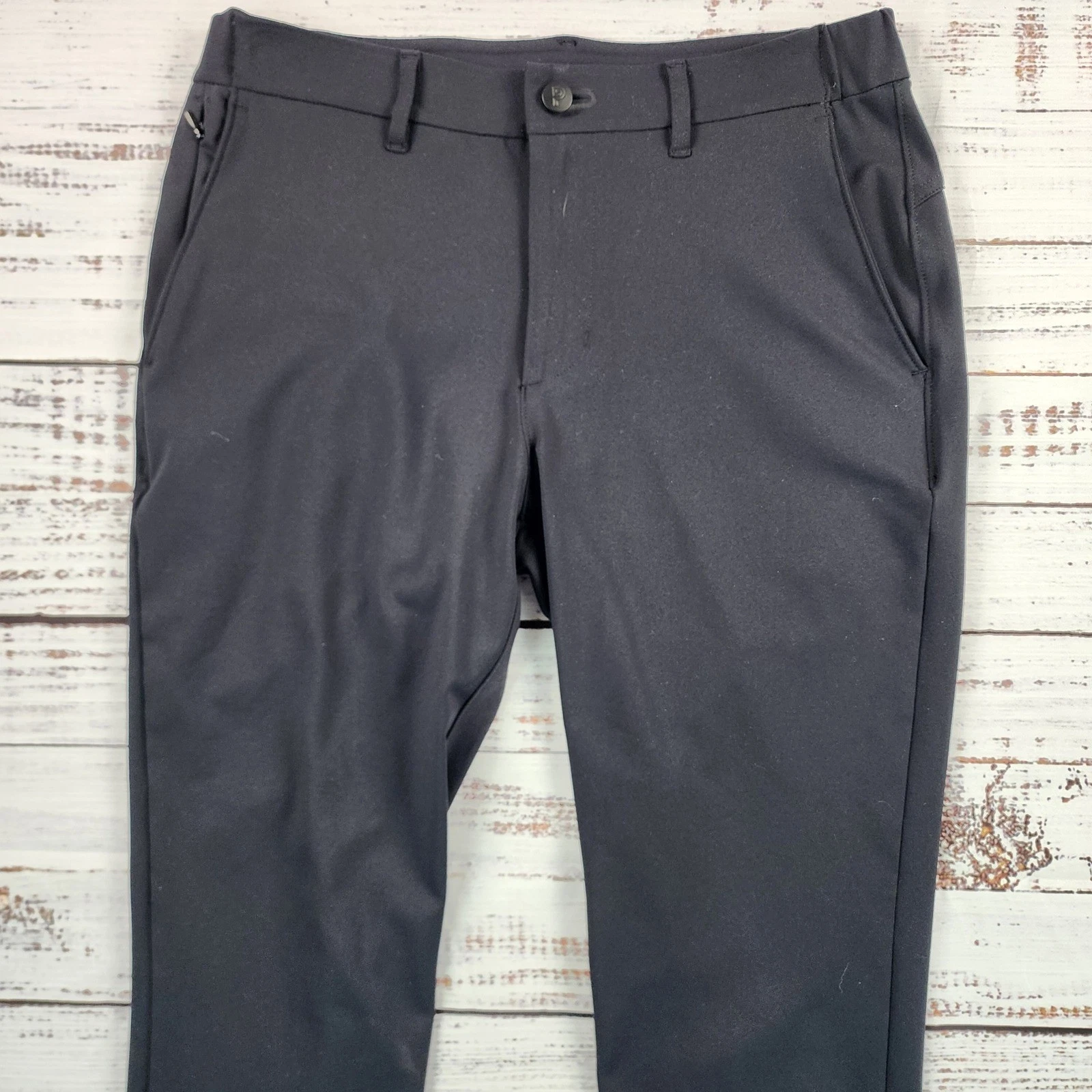 Public Rec Workday Pant 28x28 Navy Blue Performance Tech 15% Spandex Stretch