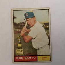 1961 Topps - Ron Santo #35 (Rookie Card) DAMAGED (good deal) TOPPS . rookie card picture
