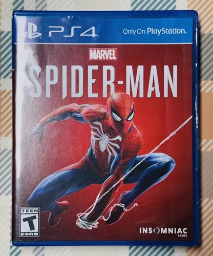Marvel's Spider-Man - PlayStation 4 Tested/Works With Case Fast Shipping T188