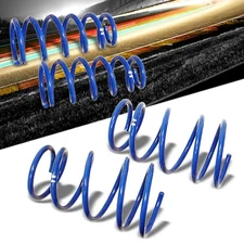 Manzo USA Blue Street Lowering Springs Kit For 07-11 Toyota Camry L4 & V6 XV40