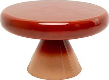 KARE DESIGN Couchtisch RICI BHT 60x35x60 cm rot Wohnzimmertisch