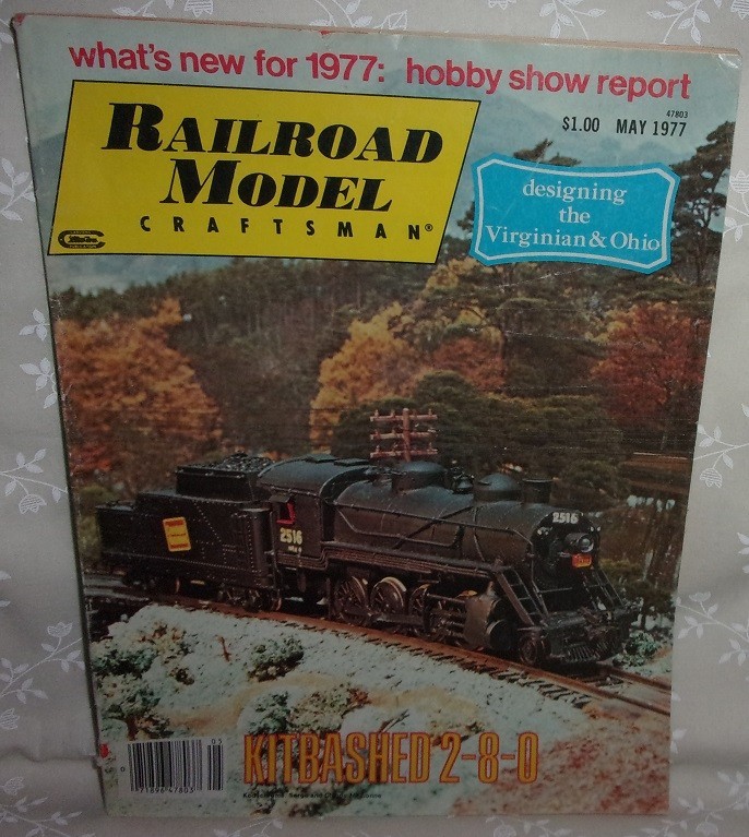 Railroad Model Craftsman Magazine May 1977