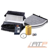 Inspektionspaket Filterset FÜR Mercedes C-KLASSE W204 E-KLASSE W212 300 350 CDI
