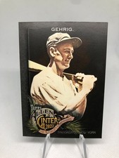 Lou Gehrig 2022 Topps Allen &amp; Ginter X Card #26 Yankees