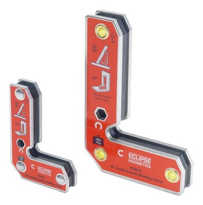 Eclipse Klemm-Schweißhalter 75 x 52/125 x 85 mm 2er Set
