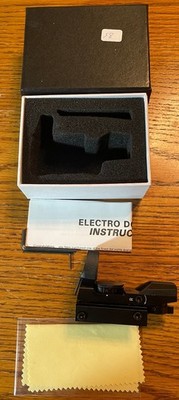 DBPOWER HOLOGRAPHIC 4-RETICLE R/G DOT SIGHT 20mm Weaver/Picatinny Mount - 58