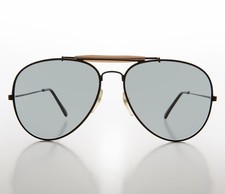 Pilot Sunglasses with Transition Lenses - Bud